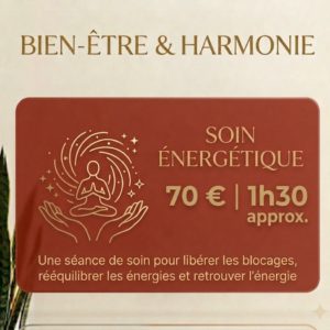 Soin énergétique 1h30